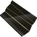 Door Window Panel Pillar Post Trim Cover for Honda Odyssey 2005 2006 2007 2008 2009 2010 Black ABS