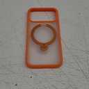 TORRAS Q3 Spin for iPhone 17 Pro Case, Patented 360 Magnetic Stand, Fit for MagSafe, Built-in Ring Holder Kickstand, Rugged Mil-Grade Protective Case for iPhone 17 Pro, Camera Control, Cosmic Orange