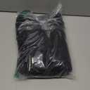 6.6FT Black Arch Backdrop Cover - Polyester Fitted Wedding Arch Stand Covers Round Top Chiara Arch Backdrop Cover for Birthday Party Banquet Photo Background Decoration