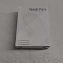 Neck Fan, Portable Personal Fan around Neck, 4000 mAh Battery Operated with LED Display, 3 Wind Speed, Fast Cooling, Ultra Quiet, USB Rechargeable Fan Men Women Outdoor Indoor (Black)