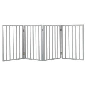 PETMAKER 4-Step Foldable Dog & Cat Stairs for Beds, Couches, Cars  Portable Indoor Outdoor Pet Steps for Small Dogs, Puppies, Kittens & Senior Pets, Lightweight Design, Carpeted Pads (Gray)