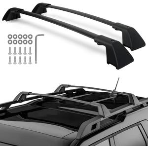 265lbs Roof Rack Cross Bars for Ford Bronco Sport (Off-Road) Badlands 2021-2025 & Outer-Banks 2022-2025 & First Edition 2021, Roof Rack CrossBars for Bicycle, Kayak, Cargo, Cargo Carrier, Skiboard