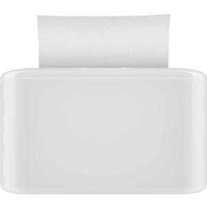 Paper Towel Dispenser Countertop, Multifold Hand Towel Dispenser for Bedroom, Bathroom, Kitchen, Toilet (White)