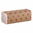 Boardwalk C-Fold Disposable Bathroom Paper Hand Towels, 1-Ply, 11.44 x 10, 200 Sheets/Pack, 12 Packs/Carton, White
