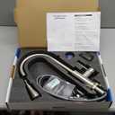 QFN Kitchen Faucet with Pull Down Sprayer Brushed Nickel, High Arc Single Handle Single Level Stainless Steel Pull Out Sink Faucet for Farmouse Camper RV Bar, Fit for 1 or 3 Hole