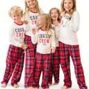 The Children's Place Baby and Kids, Sibling Matching, Christmas Pajama Sets, Fleece (3T, Cousin Crew 2023)