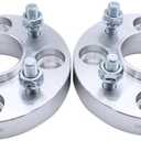 2pcs 25mm Spacers 4x108mm Hubcentric Forged Wheels Spacer Kit mit 8olts M12x1.5 Hub Bore 63.4mm for Ford