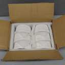 LE TAUCI Ramekins 4 OZ Oven Safe, Creme Brulee Ramekins, Pudding Custard Cups Souffle Ramiken, Dipping Sauce Dishes, Ceramic Ramekin Bowls Set of 6, White