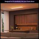 Philips Hue Datura Smart Ceiling Panel (Rectangular 11.81in x 47.24in) White & Color LED Ceiling Light, Bluetooth Compatible,Voice Control with Alexa, Apple Home & Google Assistant