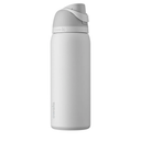Owala FreeSip Insulated Stainless Steel Water Bottle with Straw, BPA-Free Sports Water Bottle, Great for Travel, 32 Oz, Shy Marshmallow