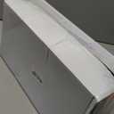 LAUCHUH Large 3 Tier Serving Stand Tiered Serving Trays Collapsible Sturdier Rack with 3 Porcelain Serving Platters for Fruit Dessert Presentation Thanksgiving Christmas Party Display Set, 14 Inch (Gold)