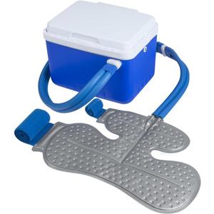Ice Machine for Shoulder After Surgery, Shoulder Rotator Cuff Cold Therapy Machine Compression Pad Cryotherapy Machine for Post-Surgery Care, Ice Therapy System for Knee, Elbow, Joint (6-Quart)