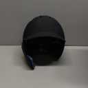 CHAMPRO HX Gamer Plus Batting Helmet with Reversible Jaw Guard (Large, Black)