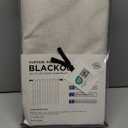 RYB HOME Linen Textured 100% Blackout Curtains for Bedroom, Insulating Energy Saving Window Curtains for Living Room Dining Patio Sliding Glass Door, Wide 52 x Long 84 inch, Beige, 2 Panels