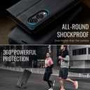 Wallet Case Designed for Samsung Galaxy S25 Edge Card Holder RFID Blocking Luxury Leather Shockproof Slim Flip Phone Cover for Samsung S25 Edge (Black)