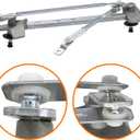 FOKES Windshield Wiper Transmission Linkage Module Assembly Fits Chevy Equinox GMC Terrain 2010-2017 Replaces # 25948436