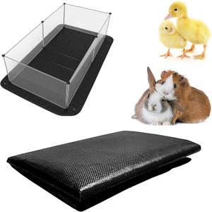 Reusable Playpen Liner for Small Animal Cage Waterproof 59"x39" Large Washable Cage Liner Tarp Base Bottom Small Animal Bedding for Rabbit, Guinea Pig, Chick, Duckling