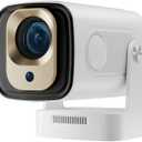 Upgraded HY260 PRO MINI Portable Projector, Native 1080P Support for 4K Resolution with Bluetooth 5.4 WIFI6 300 ANSI Android 11,180° Rotatable, Auto Keystone Correction,35"130" Screen Video Projector