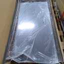 Rustic Farmhouse Full Length Mirror, 71"x32" Wood Frame Large Floor Mirror, Free Standing Mirror Leaning Wall for Bedroom Living Room Cloakroom, Charcoal-Grilled Brown