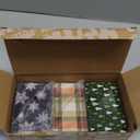 JOYIN 12PCS Card Holder Boxes Christmas, 4.33 x 2.6 x 0.6 Tins Money Cash Holders Unique for Xmas Holiday Birthday Present Decor, Party Favors, Silver Coin Boxes with Lids in 6 Designs