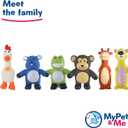 3 x My Pet & Me - Squeaky Dog Toys for Light to Moderate Chewers - Fun Latex Toys for Puppies, Teething, and Gentle Play - Interactive Fetch and Chew Toy with Squeaker (Golden Bear, 6 Inch)