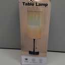 Bedside Table Lamp for Bedroom, 3-Color Small Lamps with Pull Chain, Bedroom Table Lamps for Night stands,Desk Reading Light AC Outlet Nightstand Lamp for Living Room Decor/Dorm/Office Bulb Included (15 in)