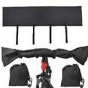 Besudo Handlebar Cover Ebike Transport Protection - 2 Packs - Handlebar Protective Cover Handlebar Hood Handlebar Cover for Bicycle - Bicycle Cover for Rear Rack Handlebar Rain Protection
