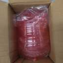 LemonRoad 12 Pcs Detachable Martini Glasses 9oz Plastic Coupe Cocktail Dessert Glassware Set for Champagne, Wedding Holiday Party Supplies (Pink)