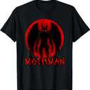 Mothman Cryptid Shirt for Men Women and Kids Mothman T-Shirt M