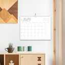 4 x Wall Calendar 2025, 2025-2026 Calendar Wall from Jul. 2025 to Dec. 2026, 14.7" X 11.5" Paper Monthly Planner Wall Hanging Calendar with Thick Paper for Office Home Planning & Organizing (wall calendar A)
