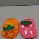 IPRAVOCI Guinea Pig Clothes - Cute Fleece Warm Pet Outfits for Rabbit Bunny Ferrets Chinchillas Kitten Chihuahua, etc. Small Animals - Strawberry Carrot Shape Cozy Vest Pet Costume XX-Small