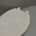 KOHLER 20110-0 Brevia, Slow Close Toilet Seat, Elongated Toilet Seat, Grip-Tight Bumpers Quick-Attach Hardware, White