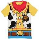 Toy Story Woody Cowboy Costume Banana Yellow Adult T-Shirt Tee S