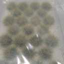 HekouJiub 32 Pcs Static Grass, Diorama Grass Tufts (Autumn Brown)