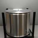 VEVOR 100 Qt Seafood Boiling Kit with Strainer, Outdoor Seafood Boil Pot and Basket, Cooking Set for Crab Crawfish Lobster Boiling, Aluminum Stockpot with 100,000 BTUs Propane Burner and Steamer Rack