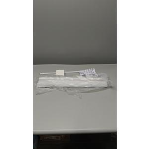 Cordless Vinyl Mini L Blinds 22" W x 48" H, 1" Slat White Horizontal Windows L Blind for Door, Shades, Camper, Light Filtering, Interiors, Arrive 1/2 Inch Narrower Indoor