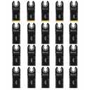 20PCS Oscillating Tool Blades Metal Wood Cutting, Titanium HCS Universal Multitool Blades for Metal Nails Wood Plastic Cutting, Compatible with Dewalt Milwaukee Ryobi Rockwell Makita