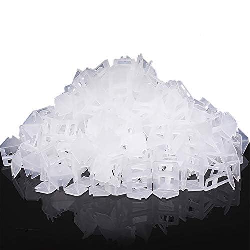 DGSL Tile Leveling System, 500-Piece 1/16" Tile Spacers Clips Tile Tools, Tile Installation Tools for Professional Ceramic Tile and Stone Installation