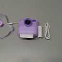 masterbee Kid Camera Instant Print Photo, Birthday Gifts for Girls and Boys, Kids Digital Camera Toys, 1080P HD Video, 3 4 5 6 7 8 9 10 11 12 Year Old Boy Gifts/Girl Gifts (Purple)