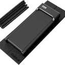 Treadmill Walking Pad Mat for Carpet Floors 68x24,1/4“Thick Treadmill Mat for Hardwood Floors,Mat for Under Treadmill/Exercise Bike on Carpet,Foldable Exercise Equipment Mat,Noise Shock Absorption