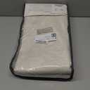 100% Blackout Shield Linen Blackout Curtains for Bedroom 96 Inches Long, Back Tab/Rod Pocket Living Room Drapes, Thermal Insulated Blackout Curtains 2 Panels Set, 50" W x 96" L,Cream