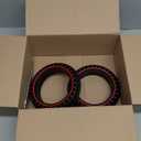 BANGTING 2PCS 8.5x2 inches Solid Tires for Electric Scooter, 8 1/2 x2 Tire for Gotrax GXL V2 / XR/APEX, 50/75-6.1 Tire Replacement for Xiaomi Pro 2 / M365 / 1S and All 8.5'' Scooter Tires (Red)