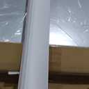 Amazon Basics Glass Dry-Erase Board, Magnetic Frameless Whiteboard, 72W" x 48H", Magnetic White