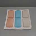 3 Pack, 14 GRIDS Travel Pill Organizer Box with Labels - Travel Medicine Case Kit - Pocket Daily Pharmacy Container - Travel Medication Holder Dispenser for Fish Oil Vitamin Supplement Storage (Khaki+pink+blue)