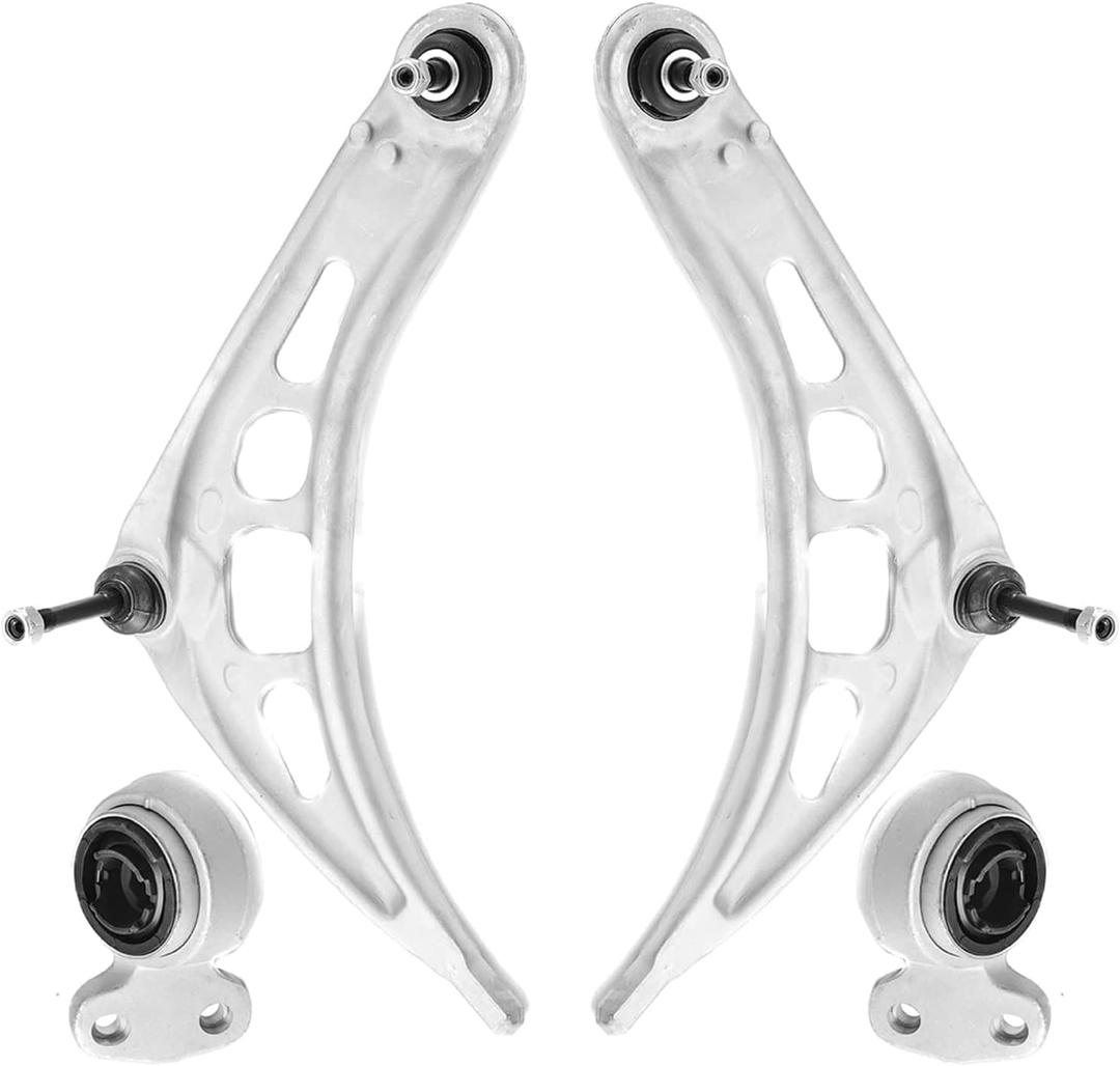 ASTARPRO 4pcs 2WD Suspension Kit Front Lower Control Arm with Ball Joint & Bushing Compatible With 1999-2006 BMW 3 SERIES 2003-2008 BMW Z4