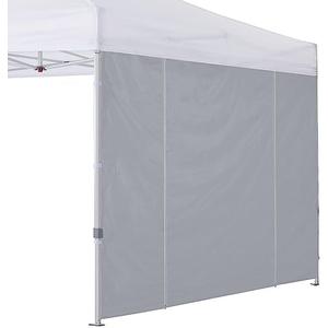 COOSHADE Instant Canopy SunWall 10x10 Canopy SideWall for Pop up Canopy Tent, 1 Pack Door Wall Only, Grey : Patio, Lawn & Garden, Gray 