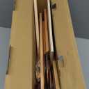 Woodtoe Wooden Baby Walker, Adjustable Speed Anti-Rollover Push Walker Toy for Babies Learning to Walk, Natural Wood Toddler Push and Pull Toys Wagon Christmas Toy for Boy Girl 12 3, 1st Birthday Gift