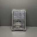 2 Pack 12" x 18"Shed Window, with Plastic Glass and Fiberglass Screen for Shed, Chicken Coop, Playhouse, Household, Garage