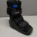 United Ortho Short Air Cam Walker Fracture Boot, Large, Black