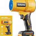 Cordless Leaf Blower Compatible with Dewalt 20V MAX Battery (No Battery), 450-CFM 150-MPH Handheld Blower with Stepless Speed for Patio, Lawn Care, Leaves & Debris (Tool Only)